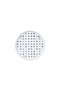 Hermia NNMOD19DUS4885736 Juego para Servir Pasteles de Porcelana Blanco y Negro Apto Microondas y Lavavajillas